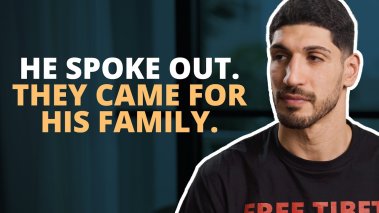 Former NBA player Enes Kanter Freedom