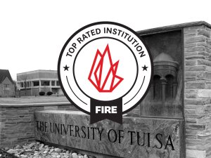 The University of Tulsa earned a green light rating from FIRE.