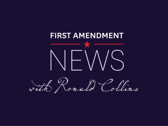 First Amendment News with Ronald Collins signature