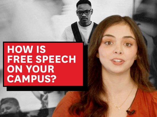 "How is Free Speech on Your Campus?" thumbnail
